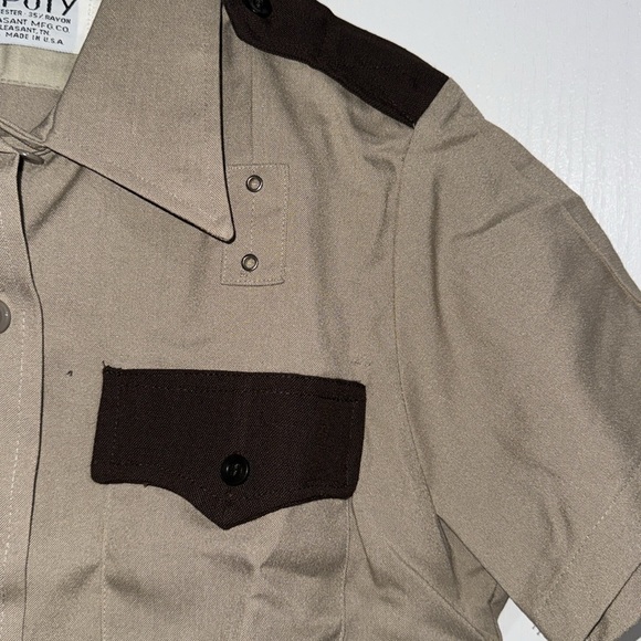 California Highway Patrol The Deputy Short Sleeve Button Down Shirt NWOT - Picture 5 of 12